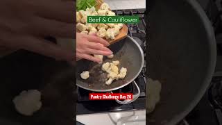 BETTER than 🥡 Beef Broccoli 🥦 is Beef & Cauliflower. EASY QUICK Low Carb / Pantry Challenge Day 26