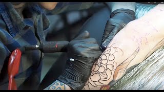 Kislota Tattoo Tattoo Time Lapse Tattooing