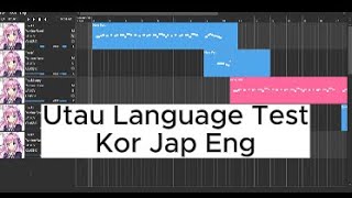 UTAU genie snsd test in 3 languages