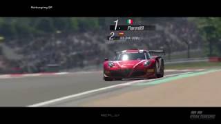 GT Sport Flaren89 - [Sport Mode Race] Alfa Romeo 4C Gr.3 - Nürburgring GP 1