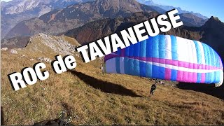 ROC DE TAVANEUSE : rando vol - parapente