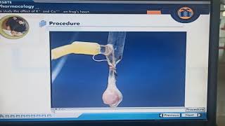 Effect of Potassium and Calcium ions on heart of frog। Pharmacology experiment