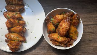 Easy Honey Glazed Chicken Wings | Sticky Honey Suya Chicken Wings| Finger food