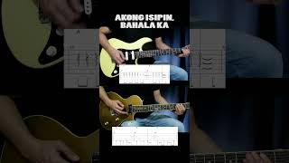 Kung Ayaw Mo Wag Mo chorus guitar fills #guitartabs #guitarcover #rivermaya #kungayawmowagmo