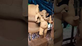 #2024 Best Handmade Eco-friendly Ganesha Making Process #trending #shorts #short #youtubeshorts