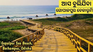 Gopalpur sea beach Berhampur | Gopalpur beach new look | Asa bulijiba ganjam