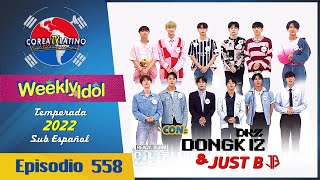 [Sub Español] DKZ vs JUST B - Weekly Idol E.558 [1080p]