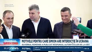 Motivele pentru care George Simion are interdicție în Ucraina. Răspunsul autorităților de la Kiev