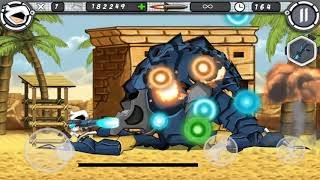 Alpha Guns - Mission Alpha - Defeating Level 5 BOSS (Android/iOS)