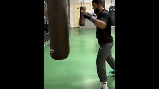 Khamzat Chimaev is back in the gym  days after defeating Robert Whittaker