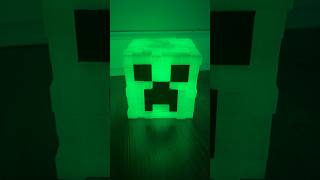 MINECRAFT CREEPER LAMP⛏️🧱 #3d #cool3dprints #3dprinting #satisfying #3dmodeling #3dprint #minecraft