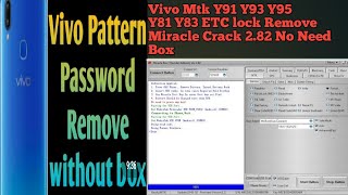 vivo All MTK pattren password,remove by hard reset ||frp remove