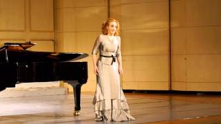 Alexandra Sherman sings Olga (Tchaikovsky "Eugene Onegin")