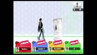 Jugando SmashBros Wii U