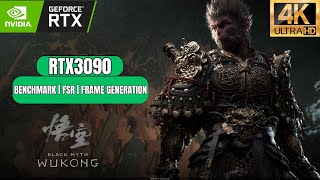 Black Myth Wukong: Benchmark Tool | Rtx 3090 | Fsr| Frame Generation.