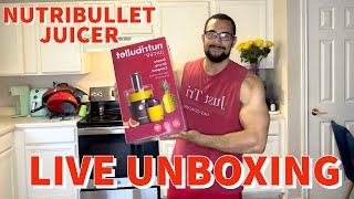 Unboxing “NutriBullet “Juicer 🍇🍉