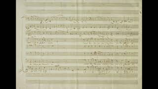 W.A. Mozart - Ave verum corpus K 618 (autograph manuscript)