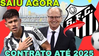 NEGÓCIO FECHADO! ANÚNCIO OFICIAL! DIRETORIA FECHA CONTRATAÇÃO! NOTÍCIAS DO SANTOS