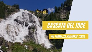 The Toce Waterfall, one of the highest waterfalls in the Alps