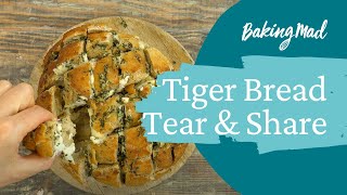 Tiger Bread Tear and Share Recipe | Baking Mad