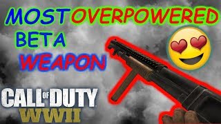 MOST OVERPOWERED "COD WW2" Beta Weapon!! This Needs A Nerf!!