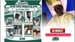 En Direct 🔴 Dahira Hommage à Thiarén Chez Baye Mokhtar Sow rda