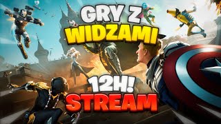 🔴 12H STREAM Z ODDZIAŁÓW Z WIDZAMI ⭐ KOD W SKLEPIE: GGILEON 🔴 #fortnite #live #season4