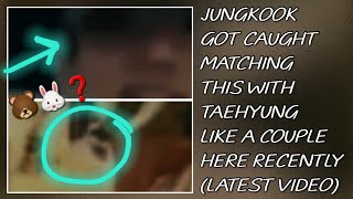 OMG!😱💋Jungkook Got Caught Matching This With Taehyung Like A Couple Recently(New)#taehyung#jungkook