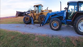 Installing French drain For a landslide then Murphy showed up🤬