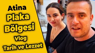 "Tarihin ve Lezzetlerin İzinde: Atina Plaka Bölgesi'nde Muhteşem Bir Vlog Serüveni!" 4K