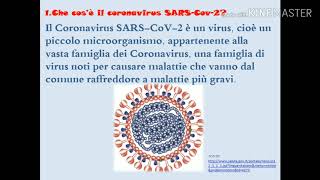 Coronavirus Sars-Cov-2 -lezione di scienze-