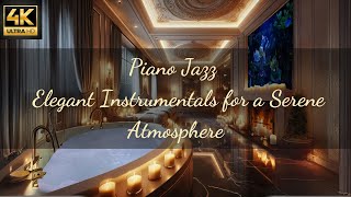 Piano Jazz – Elegant Instrumentals for a Serene Atmosphere