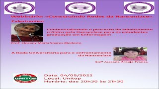 WEBINÁRIO: CONTRUINDO REDES DA HANSENÍASE