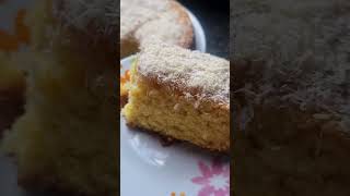 #bolo de fubá com coco