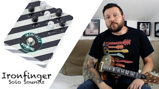 Pushking Pedals IRONFINGER Axel Ritt Signature Distortion Pedal Video 4/4