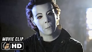 HALLOWEEN: RESURRECTION | Busta Rhymes Punks Michael Myers (2002) Movie CLIP HD