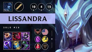 Lissandra Mid vs Cho'Gath: Triple Kill, Legendary - NA Grandmaster Patch 14.22