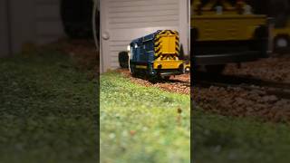 Class 08 hauls rake of wagons #diesel #train #modeltrains