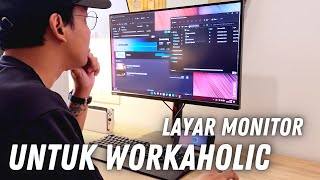 Layar Monitor Untuk Kerja… dan lainnya! ~ Lenovo Thinkvision T27h-30