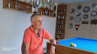 Billard français - Billiard E-Learning - Interview Wolfgang Zenkner (sous-titres en français)