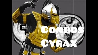 Combos cyrax umk3