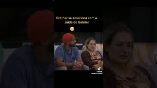 Emoção dos Brothers com a saída de Gabriel #bbb23 #eliminaçãodoGabriel