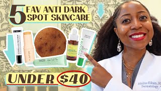 Top Anti Hyperpigmentation Skincare Under $40 by a Derm| Brownskinderm