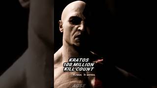 Kratos Kill count vs Doom slayer vs Master chief #shorts