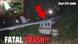 Cessna RUNS OUT of FUEL after multiple diversions & CRASHED in Bad Weather