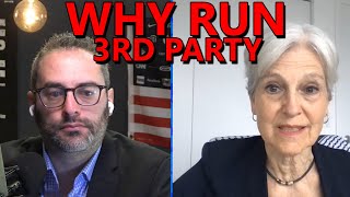 Jill Stein Defends Against PUSHBACK: How is Running Third Party Less Rigged Than as a Democrat?