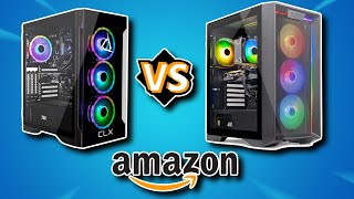 Amazon Prebuilt Gaming PC's Are Wild! CLX Gaming VS SkyTech!