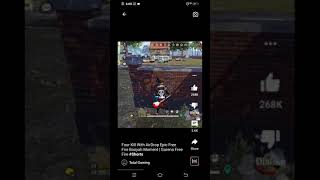 Four Kill With AirDrop Epic Free Fire Booyah Moments l Garena Free Fire # Shorts