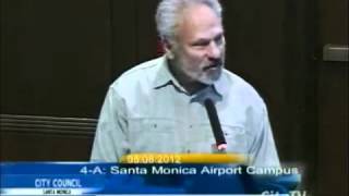 Martin Rubin - 5-8-12 SM City Council meeting