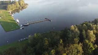 Doerak varen van Uitwellingerga naar Heeg (Rakkenpolle) in Friesland